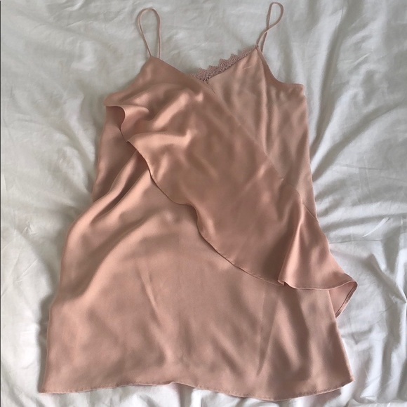 Mango Dresses & Skirts - Peach slip mini dress